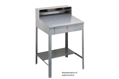  Used Gray Foreman's Desk